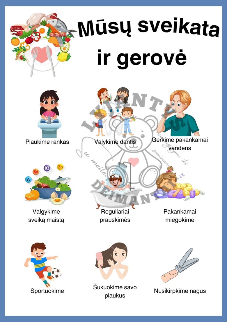 Ugdomieji tentai - Mūsų sveikata ir gerovė